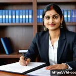 Home 22 상담심리사 연봉 협상에서 유리한 팁 - **Prompt:** A confident and compassionate Indian female counselling psychologist in her late 30s, pr...